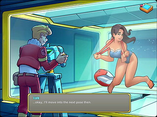 Let'_s Play - Space Rescue: Code Pink, Test HOLO-pictures of Lune
