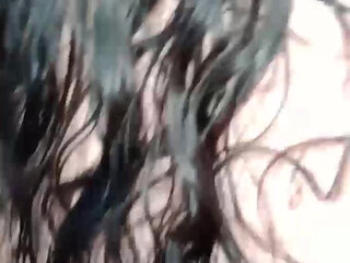 My stepdad gets me alone in the fetish bathroom