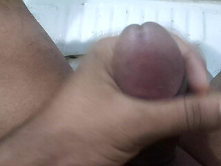 I woke up in the morning and went to the toilet and my dick was erect.