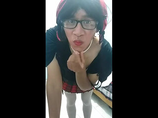 Joselynne Crossdresser Hihg Heels And Stockings Amateur Web Social One