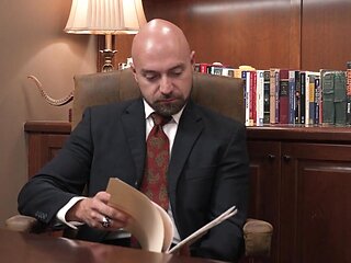 Office screwing featuring Adam Snow and Logan Cross