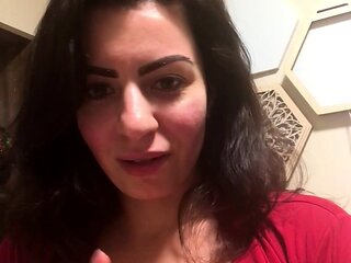 Busty brunette bitch with big boobs