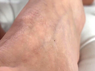 Showing My Beautiful Legs and Barefoot