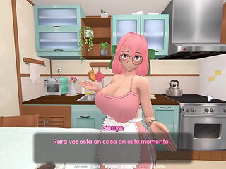 una de las chicas cae encima de mi y toco sus senos Meltwish Valley