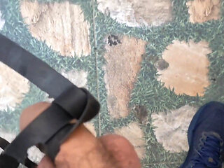 Homemade Stretcher of Cock and Balls to the Extreme