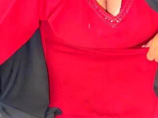 Arab MILF stuck under chair gets anal