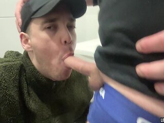 Public Toilet Slut Gets What He Deserves And Got Fucked Rough
