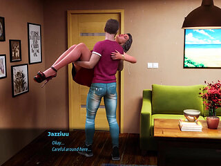 Mature, busty, and curvy woman, I manage to take her to bed, and my teacher gets naked in front of the class - Jazziuu