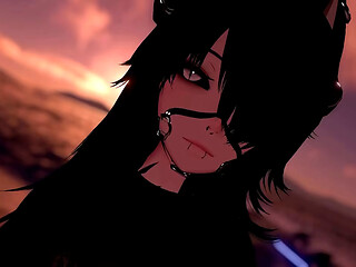 Horny femboy misses you and moans for you VRchat ERP