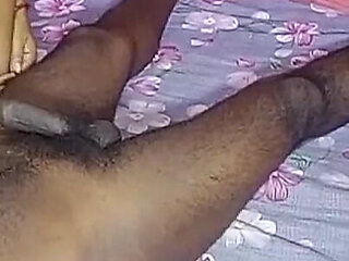 I Licked Her Pussy and Fucked Her by Lifting Her Legs up