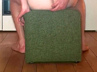 Gay twink anal huge fisting dildo doggystyle