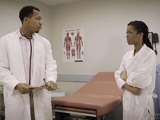 Ebony Doctor And Skinny Teen 18+ Sex