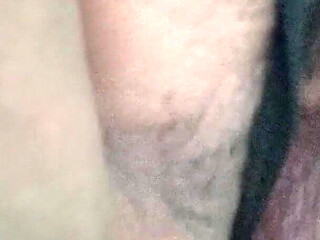 Chubby MILF Masturbates in the Shower