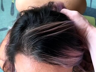 POVLife Sexy brunette Katie King POV blowjob sex