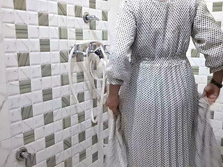 Sister-in-law fucked naked in the bathroom