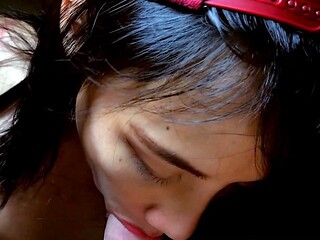 Naughty Asian ladyboy enjoys rough anal