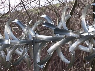 Blonde and brunette babes screwed by masked guards