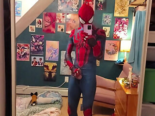 Spidey Got A Little Too Horny Before Bed