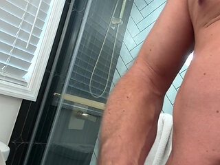 Cum Shot in the Shower