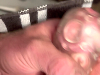Jerkin off with my Stroker