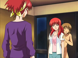 Hentai teen fucks hot redhead sisters