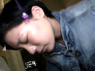 Amateur Asian GFsucking POV