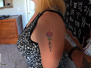 Stepson Reprograms Robot Stepmom - Jane Cane, Shiny Cock Films