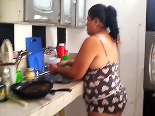 I Hired This Maid, She Came In With Those Shorts Showing