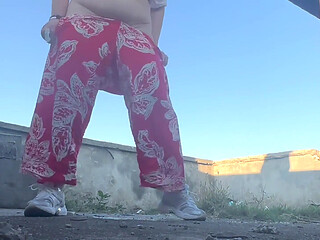 Roadtrip Outside Pee Compilation