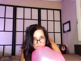 Transforming My Balloon Scraps Into a Dildo - Bunny Looner
