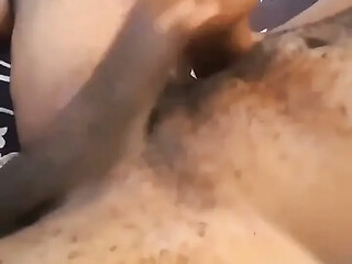 My girlfriend rides me while teasing me with her toys.