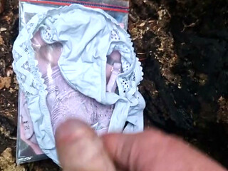 Jerking off in the forest