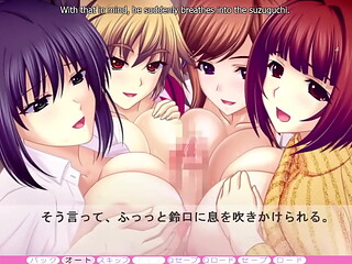 Erotica Yuuwaku - Harem Route END - Motorboated By My 4 Wives