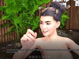 The Seven Realms 23 - Atlas and Meis Steamy Hot Spring Encounter