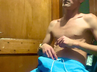 Wanking after a day at  the races