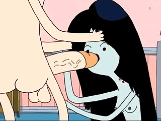 Marceline le da una mamada a Finn