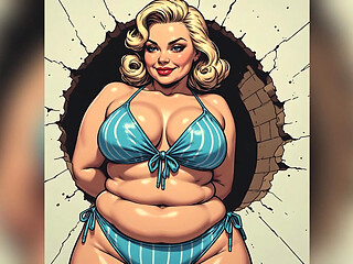 Chubby Bikini Beauties Art