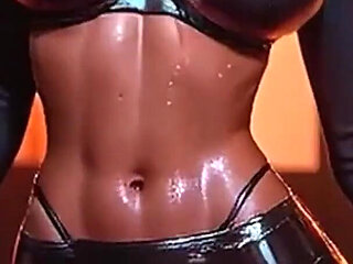 Sensual Dance Sexy Girl! Big Boobs Nipples Tease