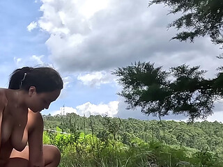 Hike Leads To Sex In The Woods!