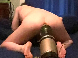 My sex machine makes my moan very loudly!