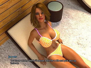 Thirsty for my guests: sexy ass by the pool ep 1