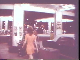Vintage sex in the car