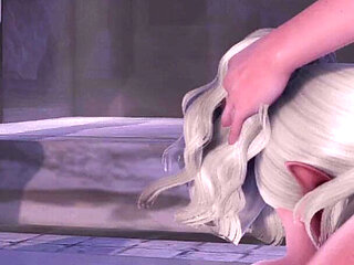 Goblin Layer - the Busty Nun Wants Him to Lick Her Pussy