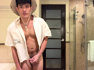 Tour Guide touring you to the bathroom and giving you a secret adventure