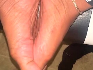Hawt Blonde milf in foot Fetish tube scene