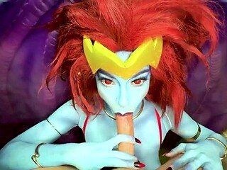 Little Puck - Demona's Wedding Night Cosplay Transformation