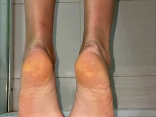 Shower Feet Tease Home Video
