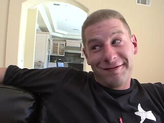 Hot teen with pigtails asnd a fat ass taking on a monster