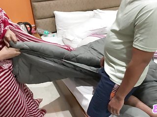 Took Room Service From Hotel Maid and Fucked Her Hard