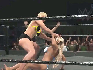 WWE 2k25 Tiffany Sratton Dominated for 10 Minutes